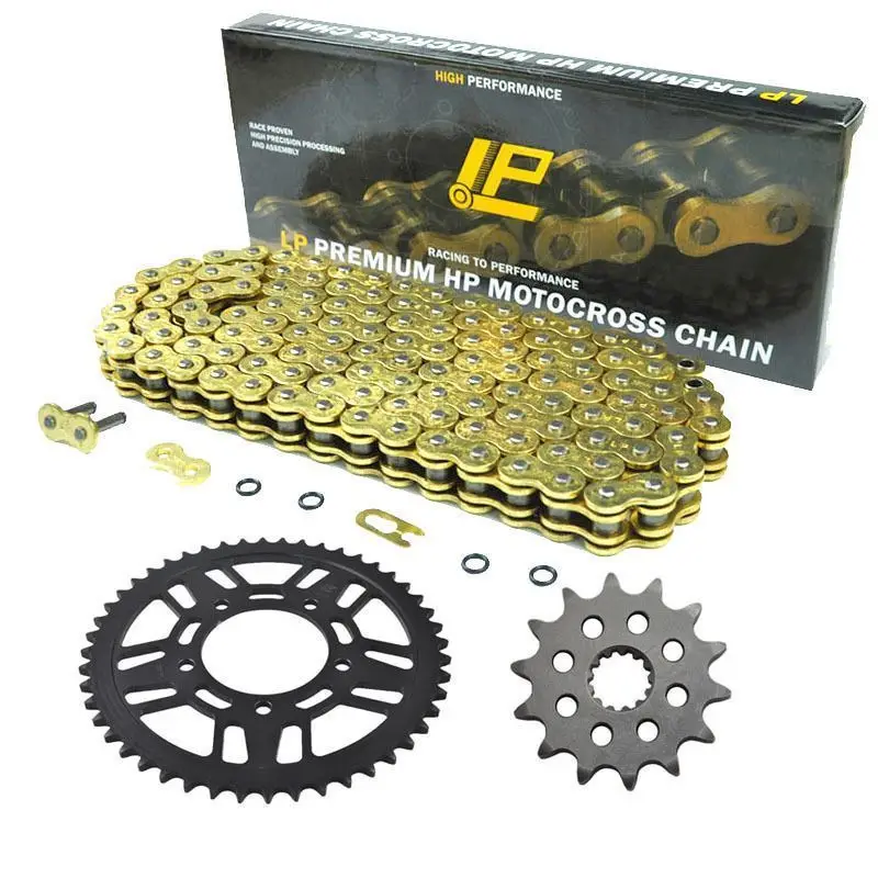 JT Front Rear Sprocket Kit 15T 45T and 520 Chain Suzuki DR200 SP200 1986-2019 