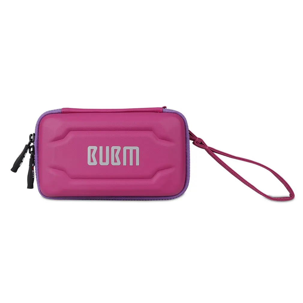 BUBM Cable Storage Bag Waterproof Hard Shell Portable Digital Organizer Electronics Protective Case for Charger Mobile Power