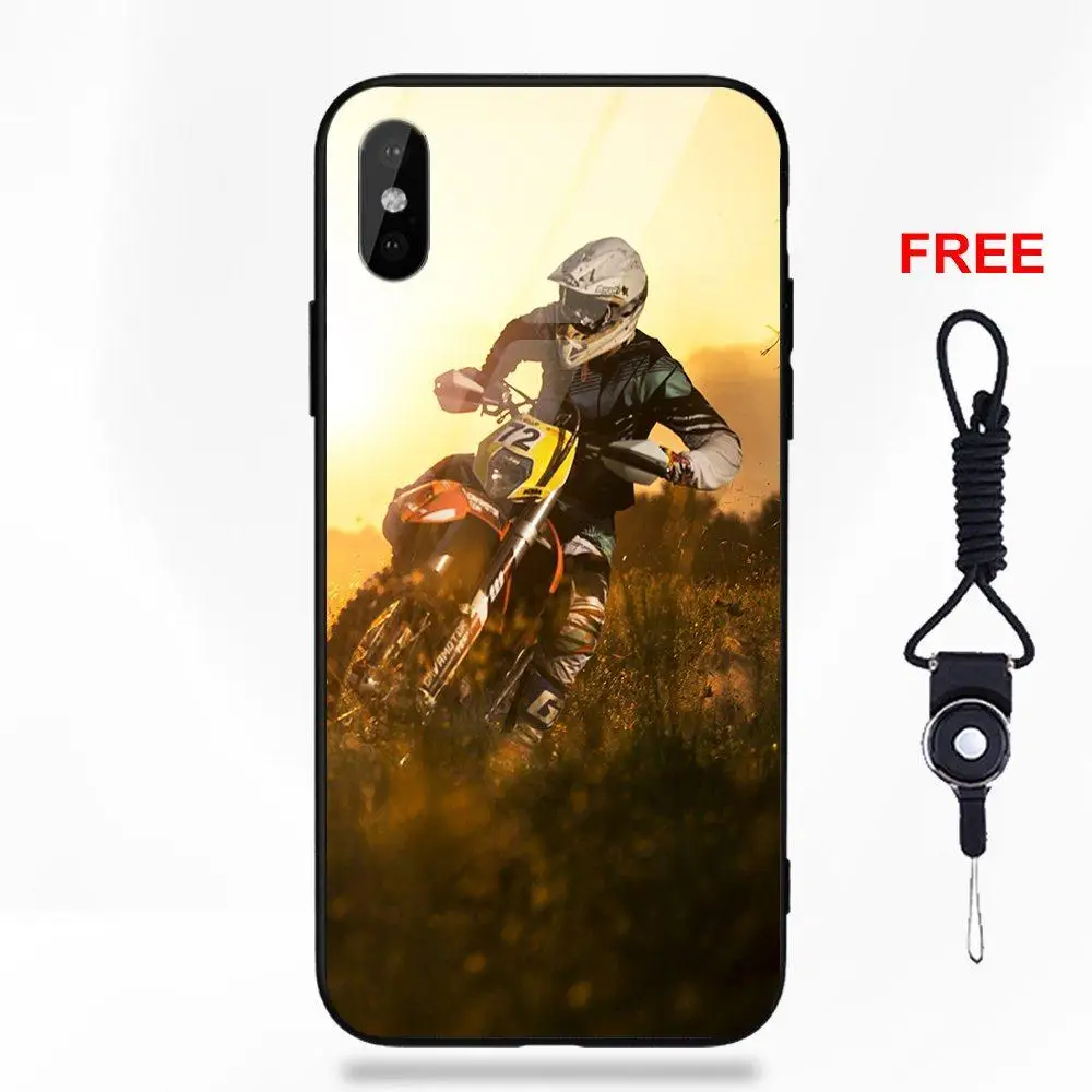 Мотогонок мотокросса Камуфляж для Apple iPhone 5 5C 5S SE 6 6S 7 8 Plus X XS Max XR