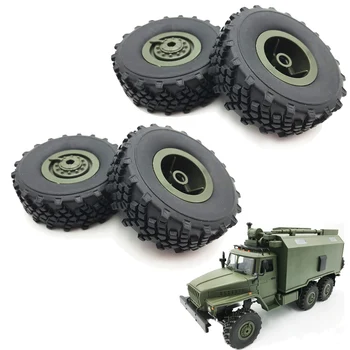 

4pcs Original Rubber Wheel Tire Replacement Tires for WPLB-36 B36 RC Car Ural Truck Accessory Spare Parts