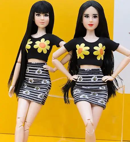 Красивая принцесса китайская женская кукла BJD Детские куклы аксессуары 30 см подвижные куклы тела с одеждой Игрушки для девочек
