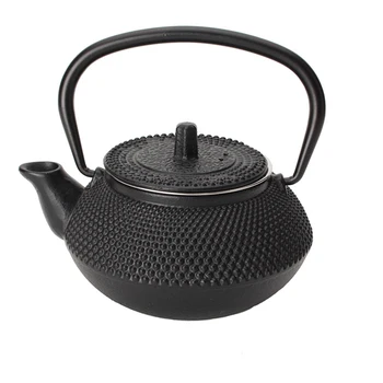 

Tetsubin Cast Iron Strainer Japanese Style Durable Long Mouth Teaware Kettle Household Coffee 300ml Accessories Teapot Portable
