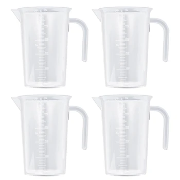 

4Pcs High Quality Chic Pp Measuring Cup Measuring Container for Kitchen