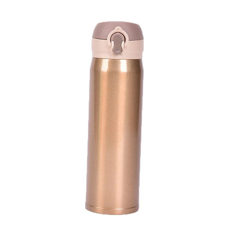 1Pcs Buckle Thermal Cup 500ml Thermos Stainless Steel Bottle Travel Mug Water Vacuum Cup Portable Drinking Bottles