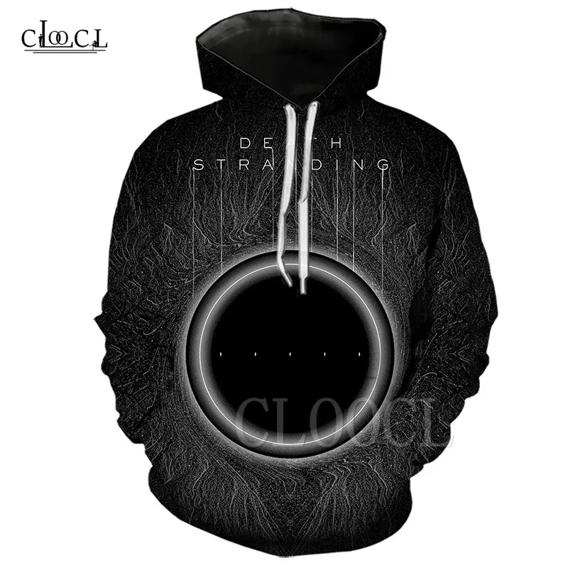 Hoodies 1 Популярная толстовка с 3D принтом игры "Death Stranding", повседневные толстовки, спортивный костюм для мужчин и женщин, игровые худи большого размера, уличная одежда - Цвет: Hoodies 1
