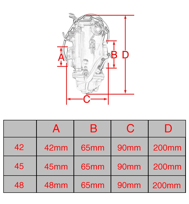 Alconstar Mikuni Стандартный карбюратор HSR45 45 мм TM45 Flatslide Carb для Harley FLH FLHR FLHTCSE VRSC VRSCD