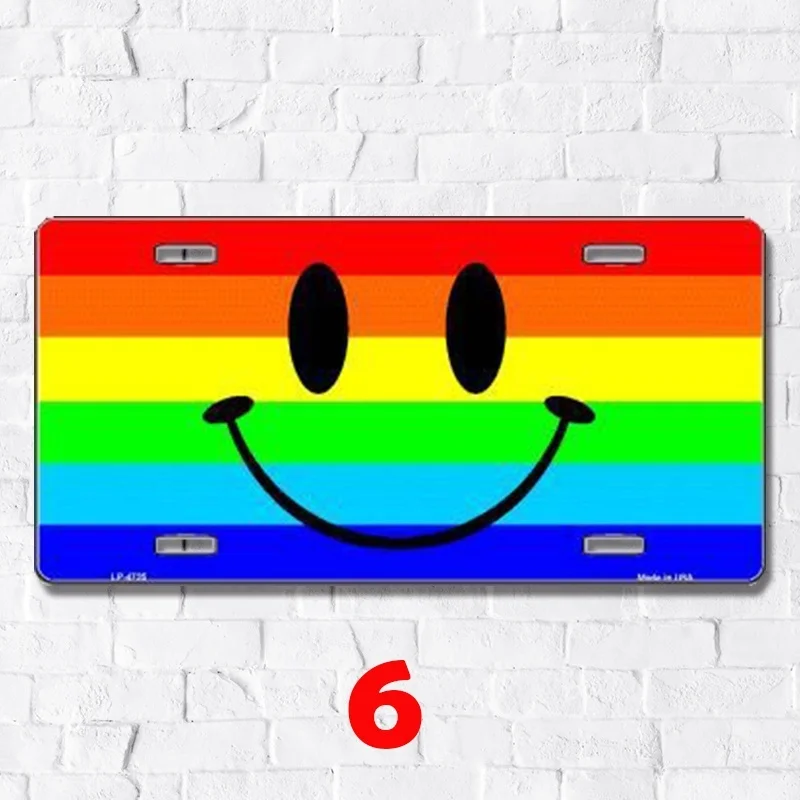 Светло-серый Gay Pride Радуга Pin-up Металл Новинка элегантный стиль бар Caf стены искусства 20 см* 30 см - Цвет: Светло-серый