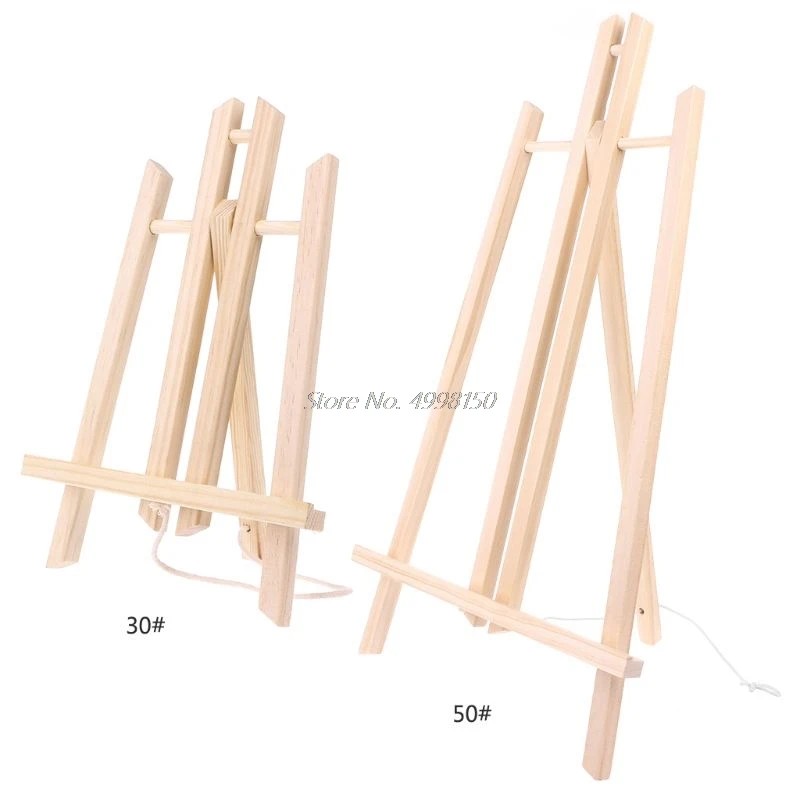 Оптовая продажа Прямая поставка высокое качество 30 см деревянный мольберт для