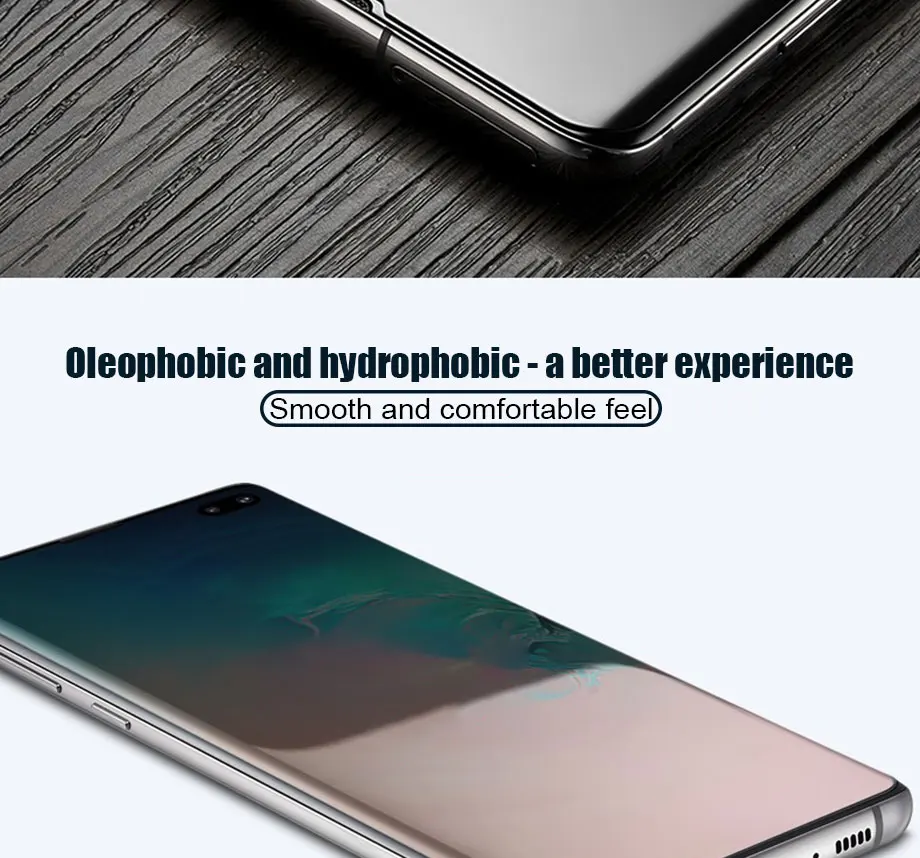 500D УФ жидкое изогнутое полное клеевое закаленное стекло для samsung Galaxy S8 S9 S10 Plus Lite Note 8 9 10 Защитная пленка для экрана