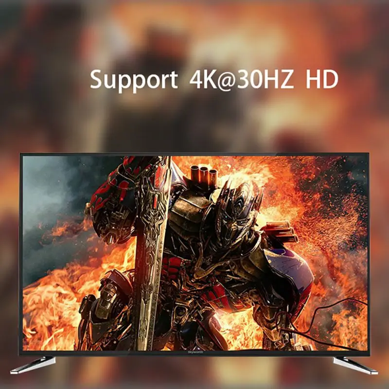 Для переключателя для HDMI Bi-Direction 1x2/2x1 2 порта Plug-and-play 4K Аудио-Видео сплиттер Switcher