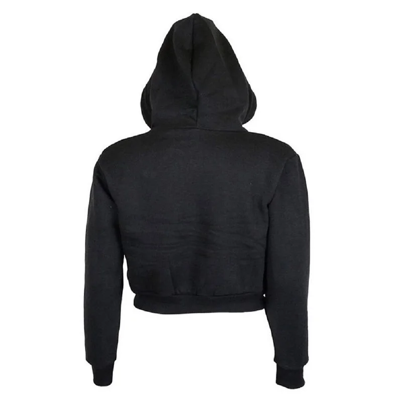 Толстовка женская укороченная с капюшоном|Толстовки и свитшоты| |