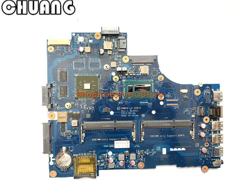 Для Dell Inspiron 15R 3537 5537 Материнская плата ноутбука LA-9981P I7-4500U HD8670M материнская CN-001RFH