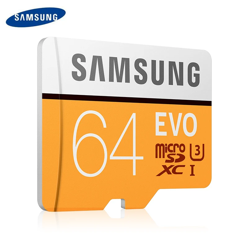 SAMSUNG карта памяти Micro SD карты памяти 32 ГБ, 64 ГБ, 128 г карты Micro-SD SDHC/SDXC Max 95 м/с карты памяти EVO объемом памяти 32 Гб или 64 ГБ, 128 ГБ C10 TF модуль памяти TransFlash Micro SD карты