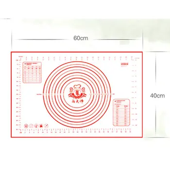 

New Large thick silicone and mat mat non-slip non-stick kitchen baking tool matte mat face mat