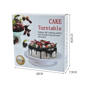 

151pcs/set Cake turntable rotating anti-skid cake plastic decorating cakes tools rotary table pastry kitchen DIY baking tools