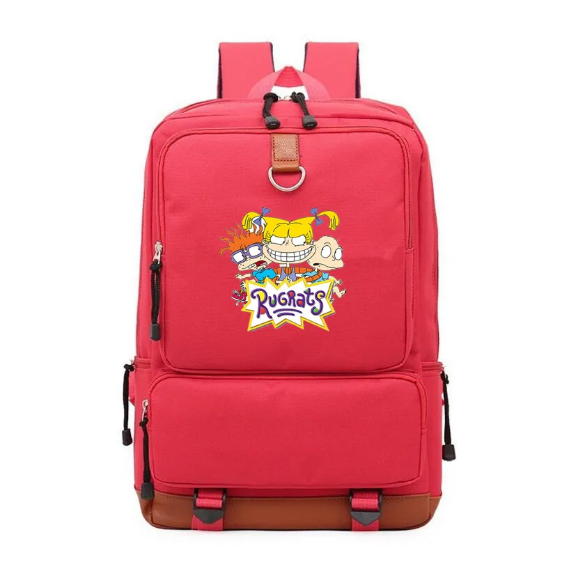 Rugrats в Париже школьная сумка pringting Рюкзак Mochila Студенческая сумка на плечо дорожная сумка для ноутбука рюкзак для подростков - Цвет: B4