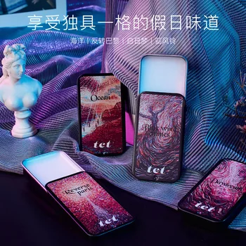 

1pc Solid Body Cream Fresh and Fragrant Portable Solid Pocket Perfume Smearing Male and Female Perfume Cream