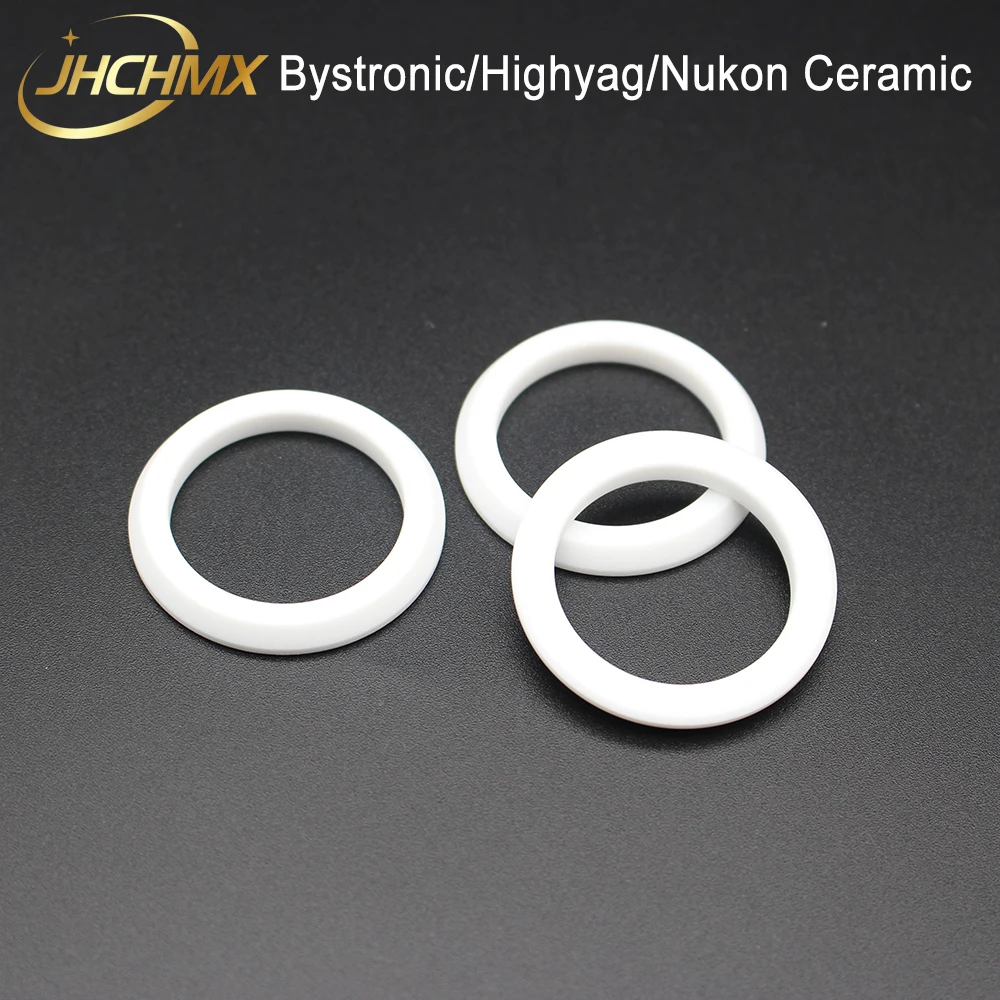 JHCHMX высокое качество Highyag/Nukon керамика кольцо лазерные штуцеры держатель адаптер волокно лазерной запасных Запчасти Оптовая Продажа с