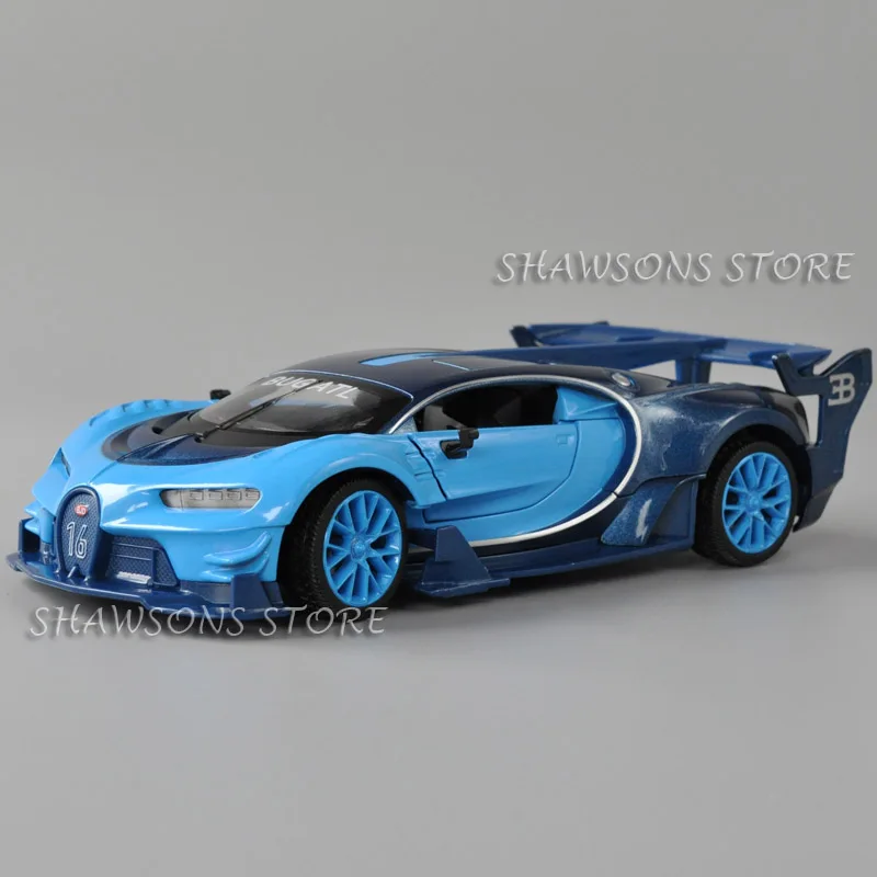 Коллекция литых под давлением моделей автомобилей Bugatti Chiron GT в масштабе