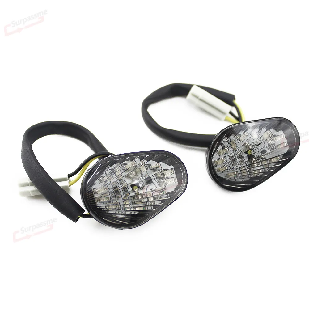 Для Yamaha YZF R1 2002-2004 2008 YZF R6 2003-2007 2008 мотоциклов поворотники светодиодный заподлицо Свет Amber индикаторная лампа