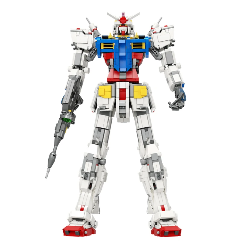 Серия Moc вымышленный робот Гандам аниме мобильный костюм набор 18K-RX78-2 1: 60 строительных блоков Кирпичи Обучающие игрушки, подарки
