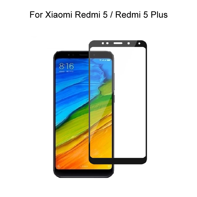 

Tempered Glass For Xiaomi Redmi 5 / Redmi 5 Plus Full Cover Screen Protective Tempered Glass For Xiaomi Redmi 5 Plus