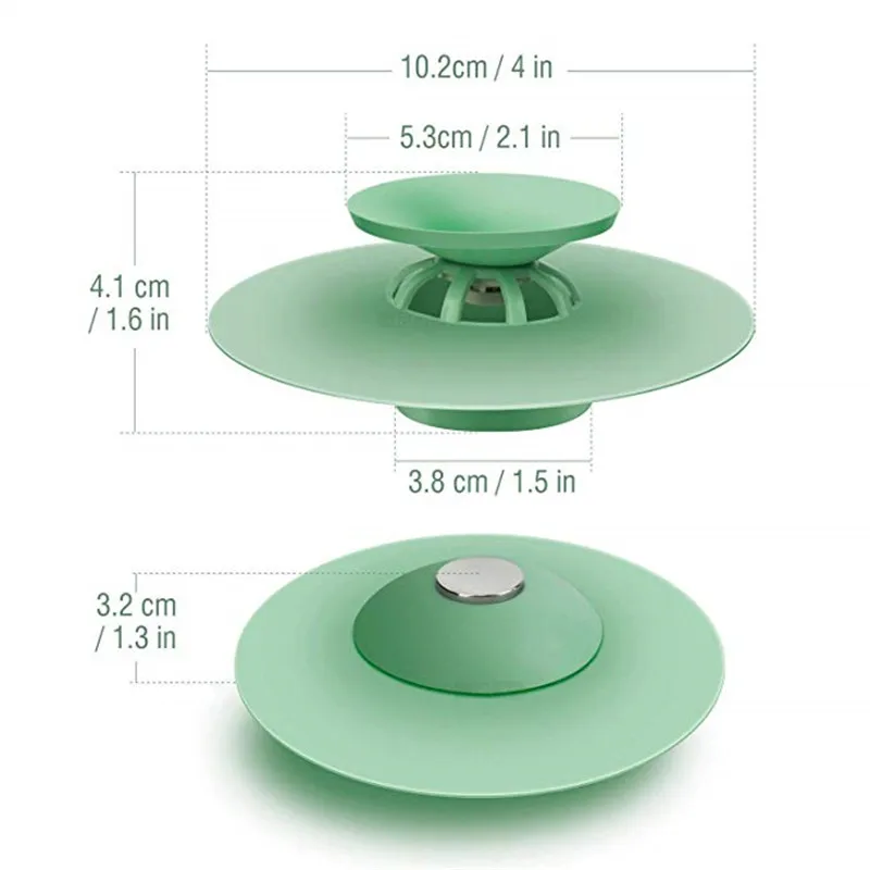 Ситечко для раковины Silcone, слив для душа, волосоуловитель, Ловец волос, ванна, протектор, Сливная крышка для напольного белья, кухни и ванной комнаты