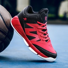 Новинка, Стильные Баскетбольные кроссовки для мальчиков, сетчатые Дышащие Детские уличные кроссовки, детская спортивная обувь, детские кроссовки