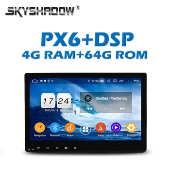 

PX6 Car DVD Player DSP 1DIN Android 9.0 4G + 64GB GPS Map RDS Radio wifi Bluetooth 5.0 For Honda HRV HR-V VEZEL 2014 -2016 2017