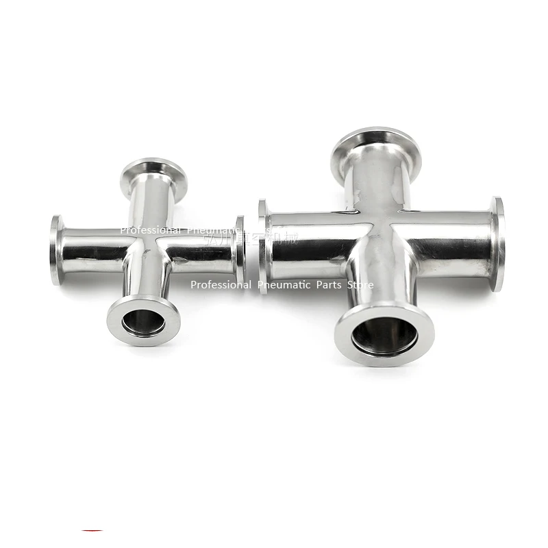 

KF strainless straight cross, vacuum fitting , vacuum components kf16,kf25 kf40 kf50