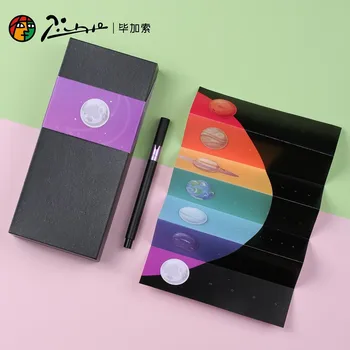 

Planet Metal ballpoint pen 0.5mm ink ball roller pen Caneta Stationery material school supplies 2029