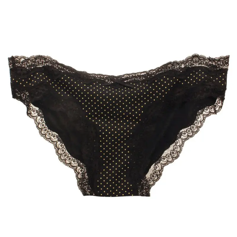 Women Sexy Lace Panties Bikini Lingerie Cotton Soft Underwear Briefs Sexy Knickers LM58
