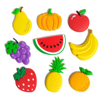 

5Pcs 3D Magnetic Cartoon Fridge Magnets Home Decoration Decoration Food Sticker Fruits Paster for children home decoration