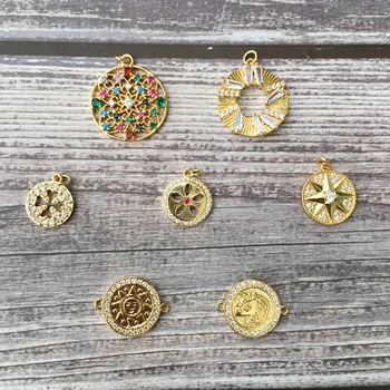 

Hollow Out Circular Pattern,Gold Broken Drill Metal Parts,Single Button,Hand-Made Ornaments,Homemade Ornaments.
