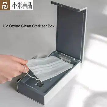 

New Youpin Adrtek Mobile Phone UV Ozone Clean Sterilizer Box Mask Jewelry Jars Portable Sterilization Disinfector for Xiaomi