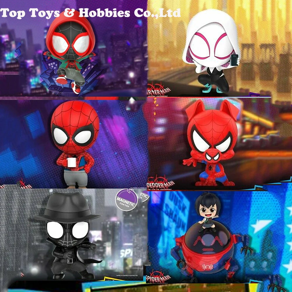 

Hot Toys Spider-Man: Into the Spider-Verse" COSBABY Mini Figure Toy COSB635 COSB636 COSB637 COSB638 COSB639 COSB640 COSB641