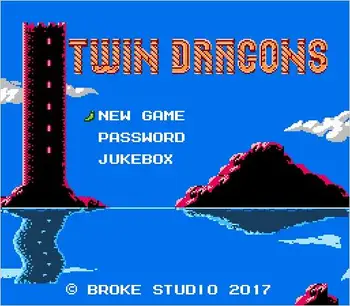 

Twin Dragons Game Cartridge for NES/FC Console