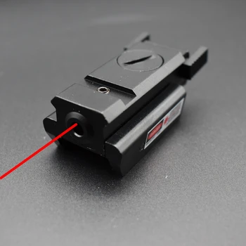 

Tactical 532nm Red Dot Laser sight Scope with Mount+Allen keys Compact for 20mm Picatinny Rail Mount G17 19 23 22 9mm 22LR