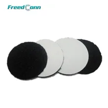 4 pçs felted almofadas adesivas fone de ouvido para freedconn T-COMSC T-COMVB colo fdcvb ouvido alto-falante e microfone