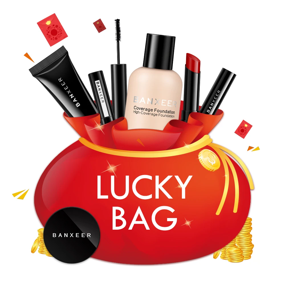 

BANXEER Lucky Package 3pcs In One Set Makeup Set Cosmetic Kit