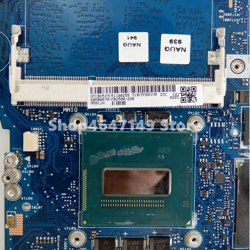 N501JW i7-4720HQ Процессор 4 Гб Оперативная память GTX960M 4 Гб Материнская плата Asus G501J UX50JW FX60J N501JW UX501J Материнская плата ноутбука 100% тестирование