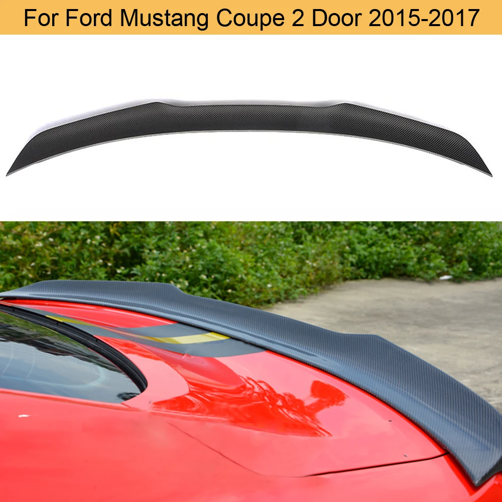 Задний спойлер из углеродного волокна для Ford Mustang Coupe 2 Door 2015 2016 2017|car covers|cover carcover for