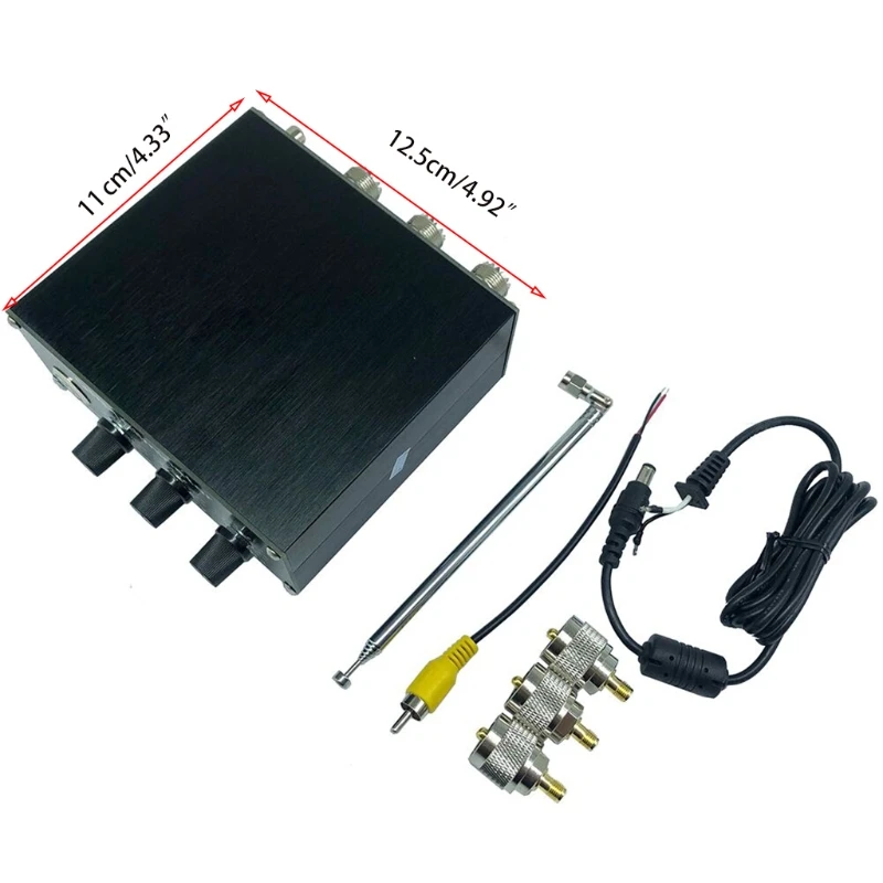 QRM ���ű� X-Phase 1MHz  30MHz HF ��� SO-239 Ŀ���� (�� ���̽� �ڽ� ����) I4-010