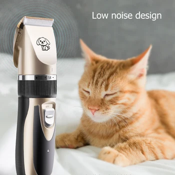 

Rechargeable Low-noise Pet Hair Clipper Pet Cat Grooming Machine Shavers Hair Cutter Cat Dog Haircut Clipper Trimmer