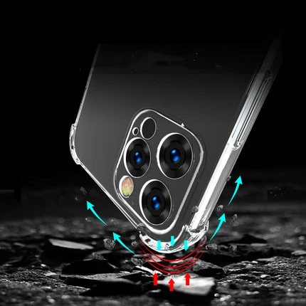 

Lens Protection Anti-fall Phone Case for IPhone 2019 11 11 Pro Case Silicone Soft Cover for IPhone 11 Xs Max X 8 7 6s 12mni Case