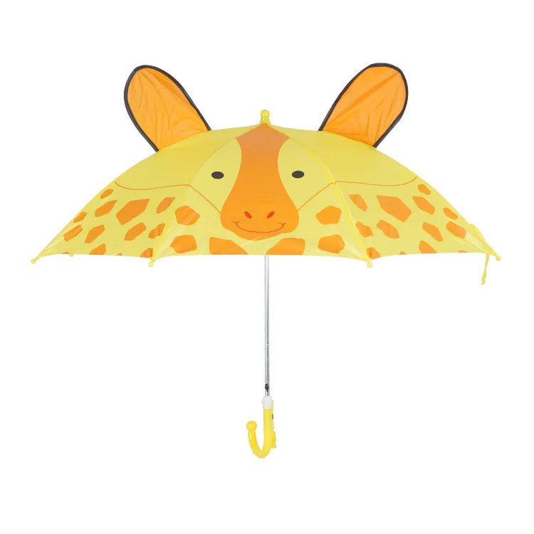 

Children Umbrella Cute Cartoon Stereo Animal with Ears 5-8-Year-Old Small CHILDREN'S Princess Umbrella Manufacturers Customizabl