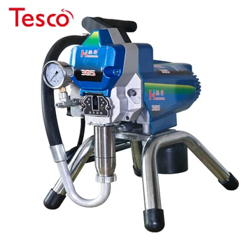 

Airless Paint Sprayer Machine High Pressure Electric Painting Equipment 395 with spray gun painting tool 2000W DIY paint