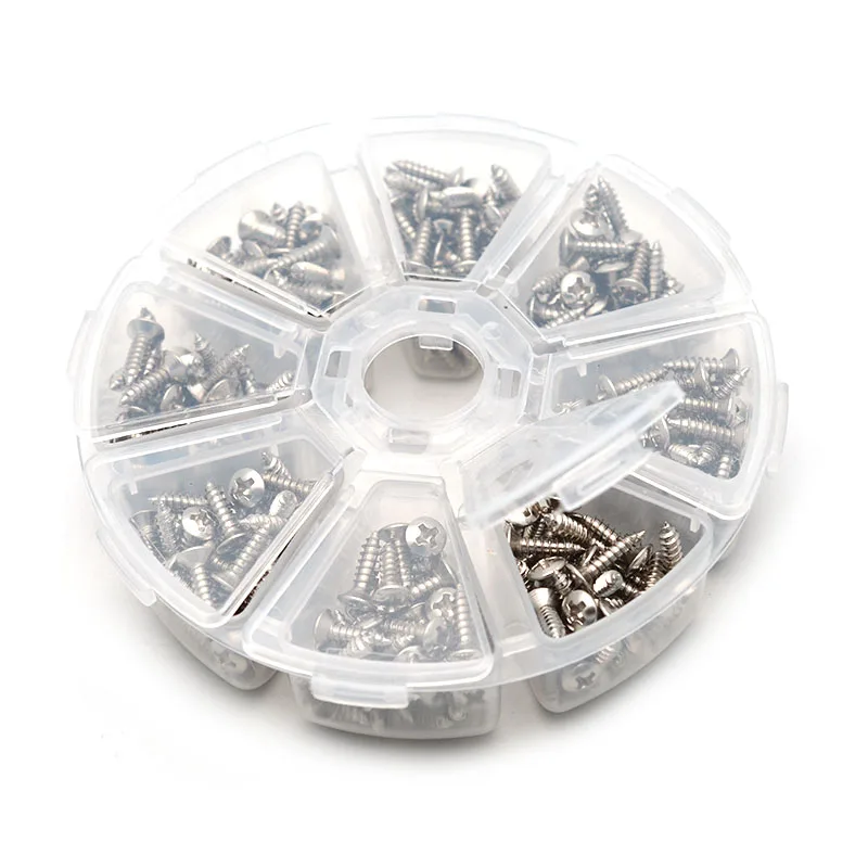 CR 400pcs with box 50 шт., 3 мм, электрическая гитара, защита басов, шурупы, защита от царапин, монтажные винты для Fender ST Tele TL гитара gibson - Цвет: CR 400pcs with box