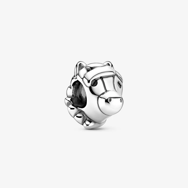 2020 Autumn Hot Genuine Horse Charm Beads Fit Original Pandora Bracelet Jewelry Gift | Украшения и аксессуары