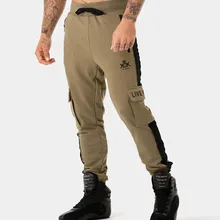 Осенние тренировочные Мужские штаны для бега, Джоггеры для тренажерного зала, мужские уличные брюки в стиле хип-хоп, мужские спортивные штаны, Pantalon Homme, спортивные штаны